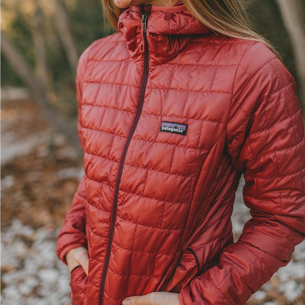 Patagonia Women’s Nano Puff Jacket in Spanish Red